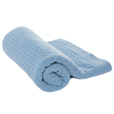 soft baby fine merino blanket blue receiving blanket boy swaddle blanket