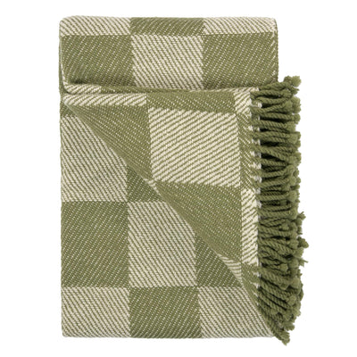 Sage Green Fine Merino Sofa Throw Soft Blanket Woven Wool Blanket Designer Sofa Throw Natural Blanket Napping Blanket Decorative Throw Blanket Housewarming Gift